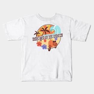 Take Me To The Beach Summer Kids T-Shirt